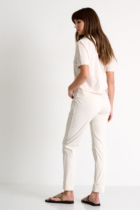 Casual Lycra Pants - 52530-50-110 02 / 110 Beige / 75% POLYAMIDE, 25% ELASTANE